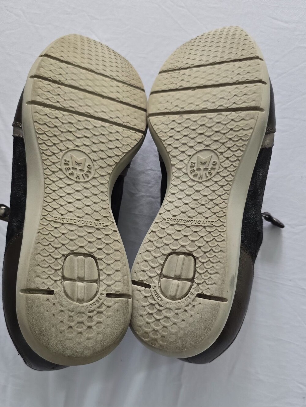 Mephisto Monia 9217 Sneaker Leather Gray Bronze Comfort Shoes Women's 9.5 (US) - Picture 3 of 16